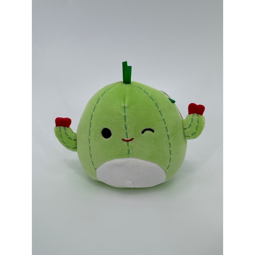 Squishmallows 5" Marcellus Cactus Plush Toy Green Red Hearts Ages 3+